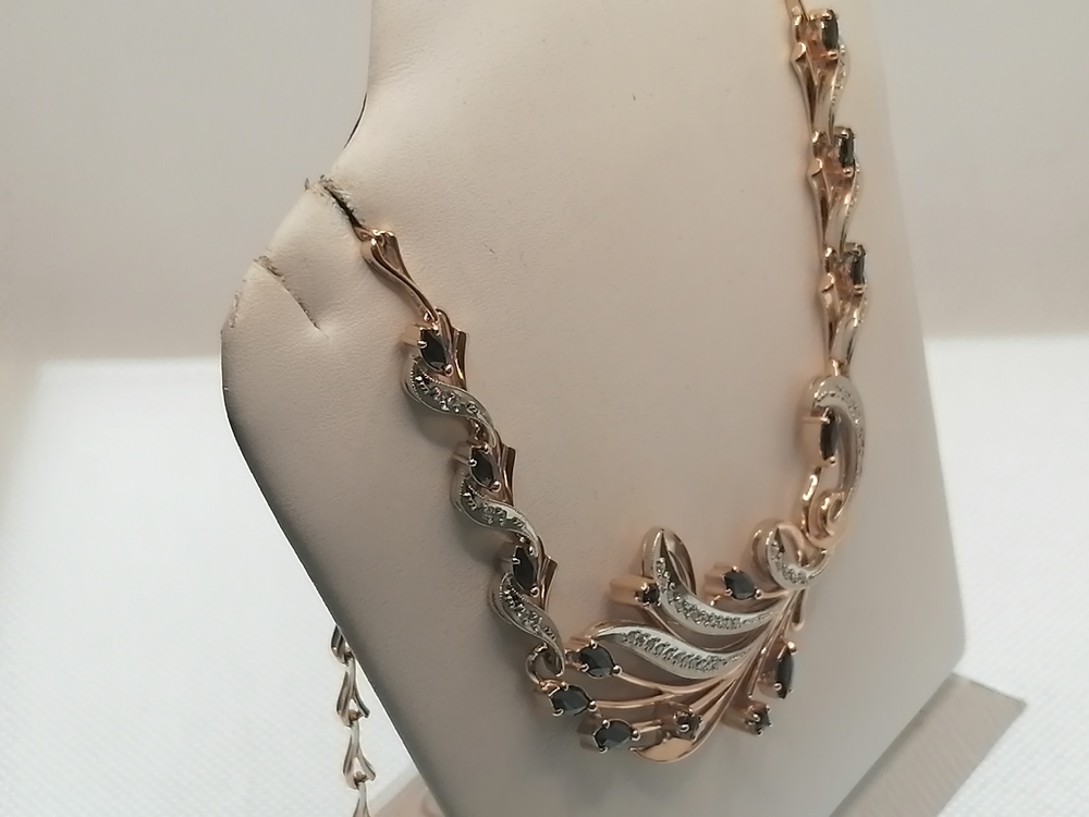 КОЛЬЕ БРИЛЛИАНТ Au 585