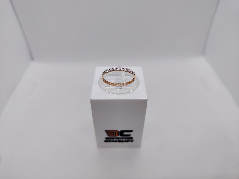 КОЛКМИ585 КОЛЬЦО С КАМНЯМИ (Au 585)