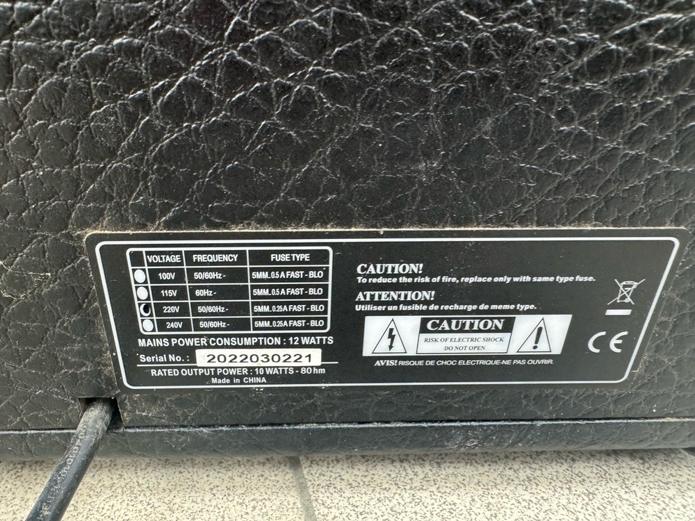 Комбоусилитель для гитар Fabio G10