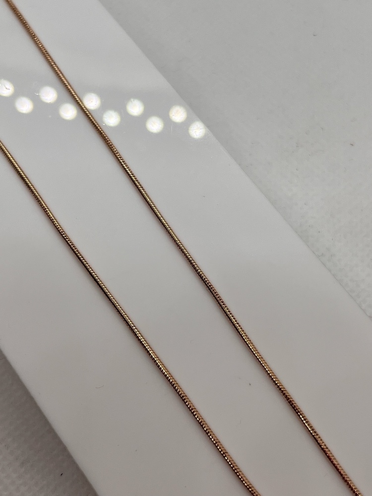 ЦЛЖГ585 ЦЕПЬ ПОЛНОВЕСНАЯ Жгут(снейк) (Au 585)