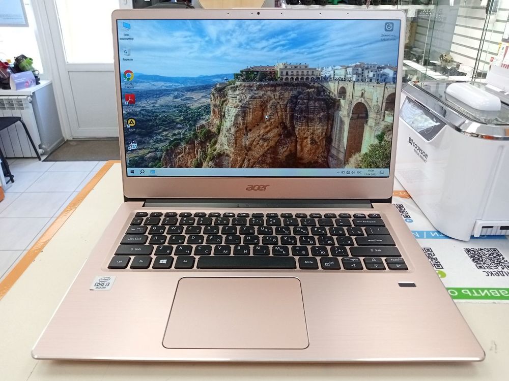 Ноутбук Acer; Core i3-10110U, HD Graphics, 8 Гб, 240 Гб, Нет