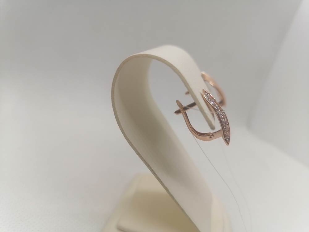 СЕРЬГИ С КАМНЯМИ (Au 585)