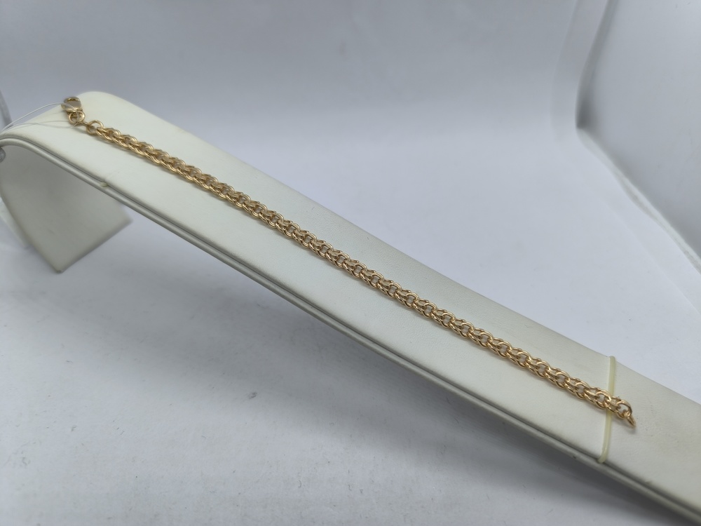 НБ 12-316ПГ БРАСЛЕТ ПУСТОТЕЛЫЙ (Au 585)