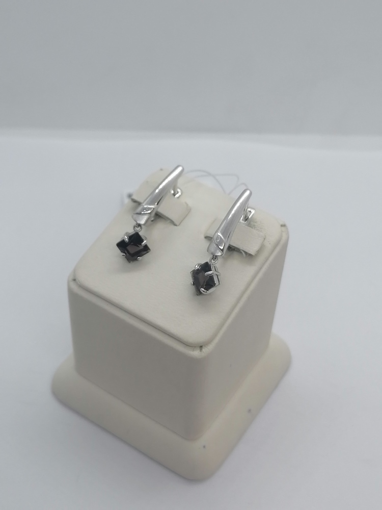 СЕРЬГИ БРИЛЛИАНТ (Ag 925)