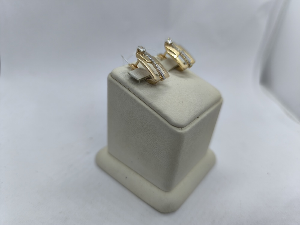 СЕРЬГИ С КАМНЯМИ (Au 585)