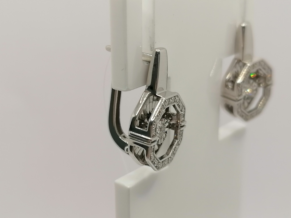 СЕРЬГИ БРИЛЛИАНТ (Au 585)