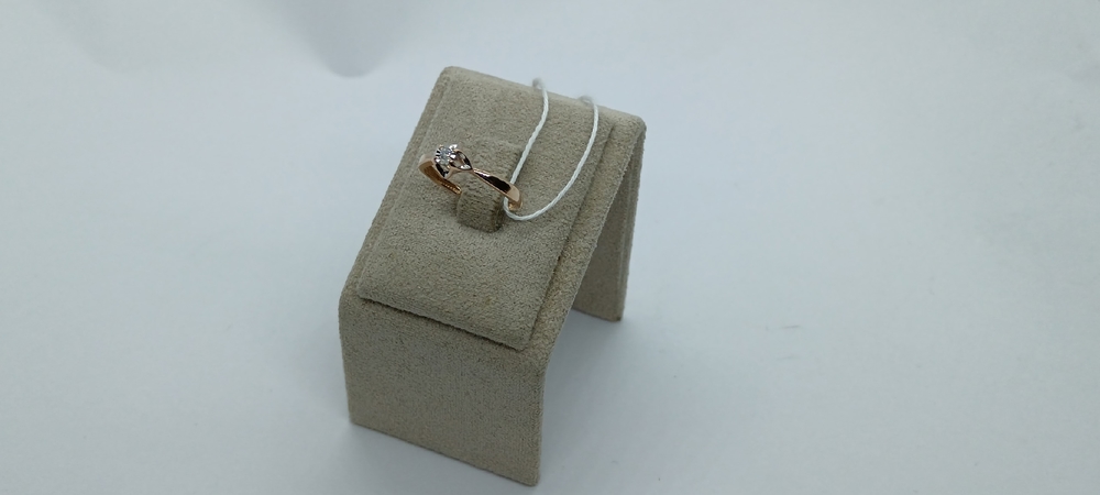 КОЛЬЦО БРИЛЛИАНТ Au 585