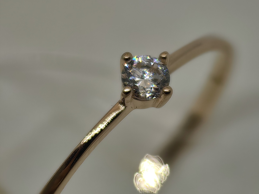 КОЛЬЦО С КАМНЕМ (Au 585)