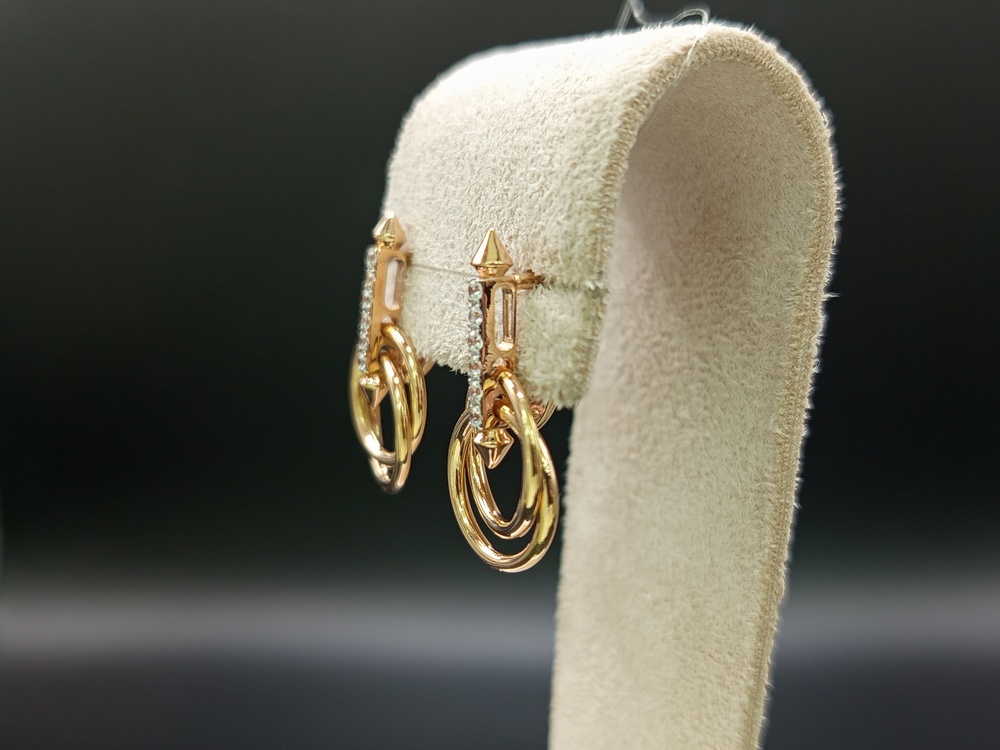 СЕРЬГИ С КАМНЯМИ (Au 585)