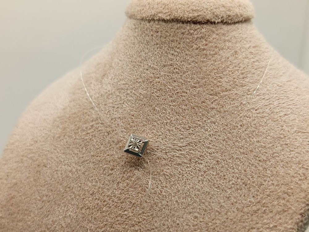 КОЛЬЕ БРИЛЛИАНТ (Ag 925)