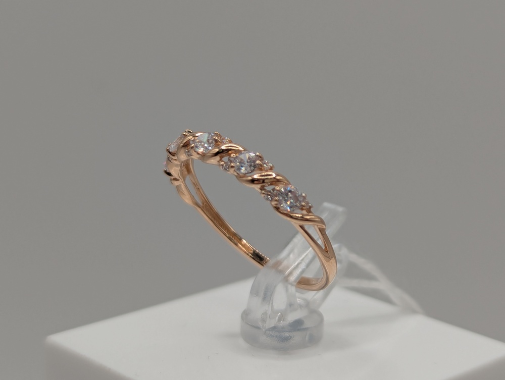 КОЛКМИ585 КОЛЬЦО С КАМНЯМИ (Au 585)