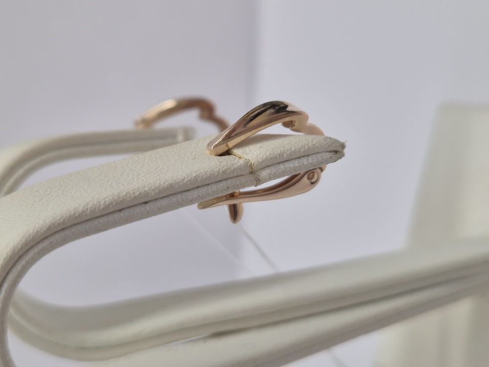 СЕРЬГИ БЕЗ КАМНЯ (Au 585)