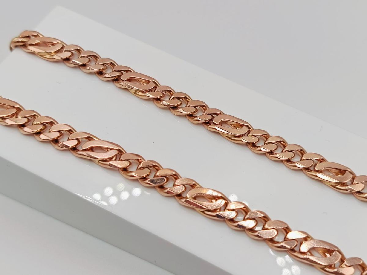 ЦЛФК585 ЦЕПЬ ПОЛНОВЕСНАЯ Фигаро(картье) (Au 585)