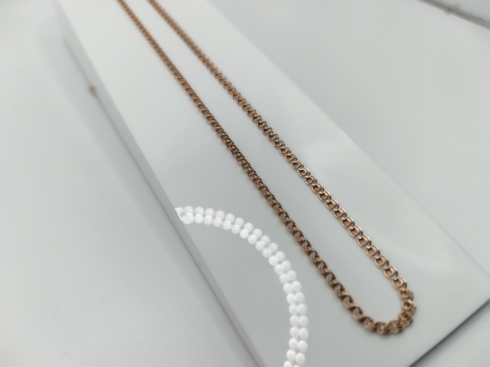 ЦЕПЬ ПУСТОТЕЛАЯ Лав (Au 585)