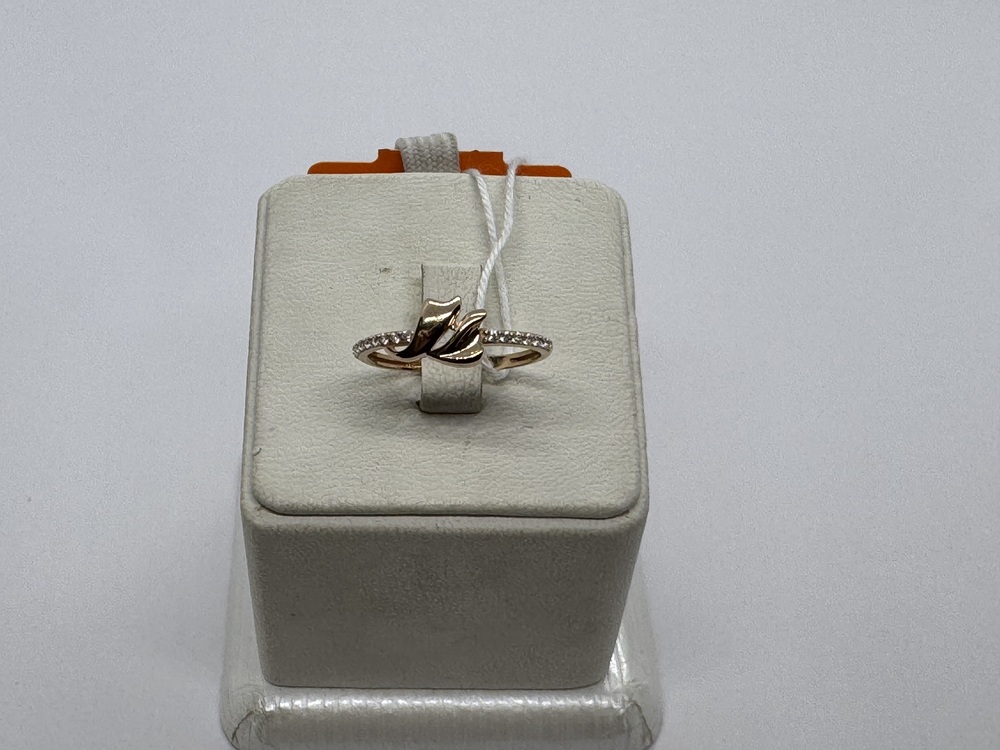 КОЛКМИ585 КОЛЬЦО С КАМНЯМИ (Au 585)