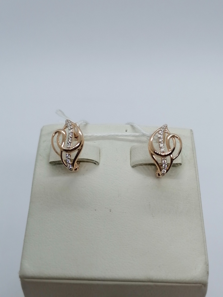 СКМИ585 СЕРЬГИ С КАМНЯМИ (Au 585) СКМИ585 СЕРЬГИ С КАМНЯМИ (Au 585)