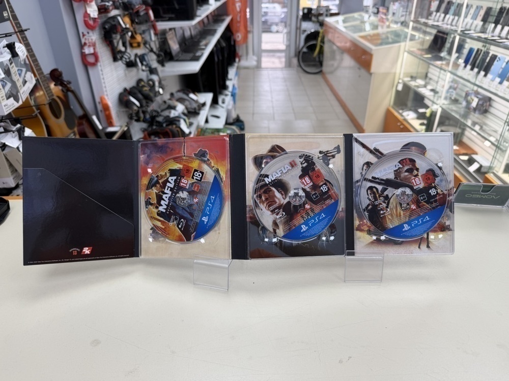 Игра Playstation 4 Mafia Trilogy