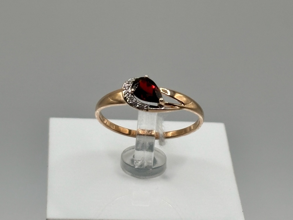 КОЛКМИ585 КОЛЬЦО С КАМНЯМИ (Au 585)