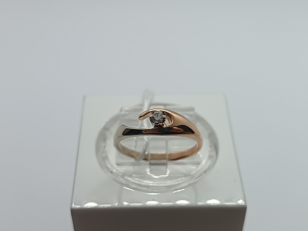 КОЛЬЦО С КАМНЕМ (Au 585)