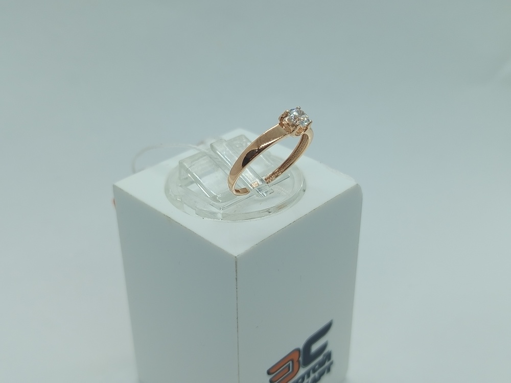 КОЛКМ585 КОЛЬЦО С КАМНЕМ (Au 585)