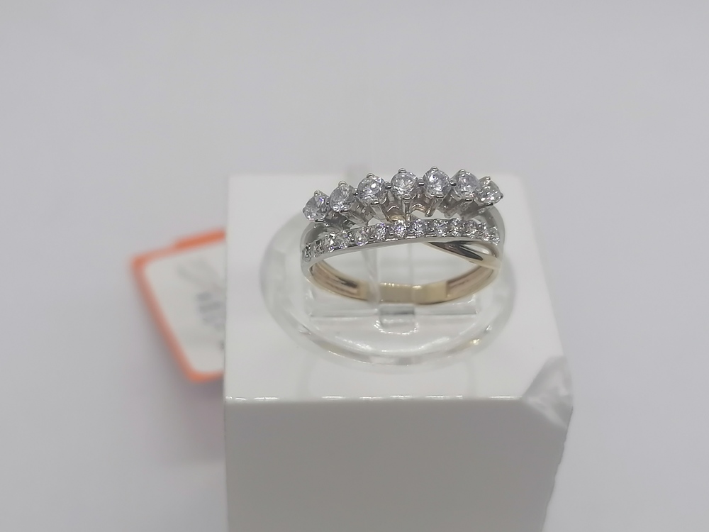 КОЛКМИ585 КОЛЬЦО С КАМНЯМИ (Au 585)