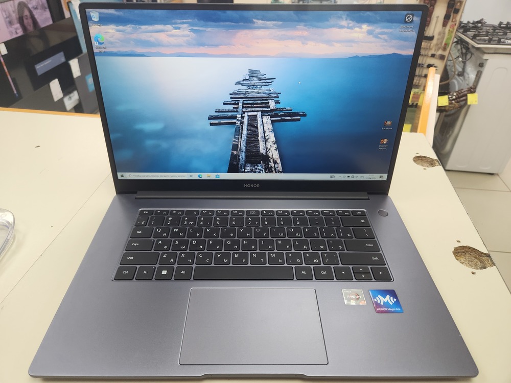 Ноутбук Honor bmh-wfq9hn; Ryzen 5-5500U, HD Graphics, 16 Гб, 512 GB, Нет