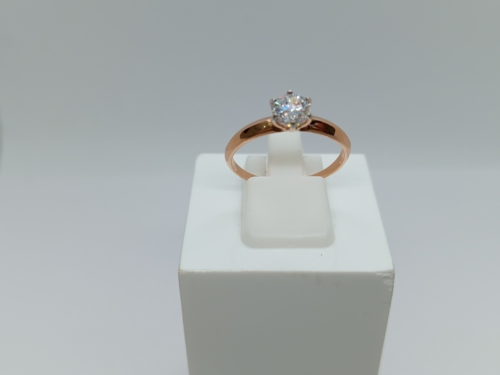 КОЛЬЦО С КАМНЕМ (Au 585)