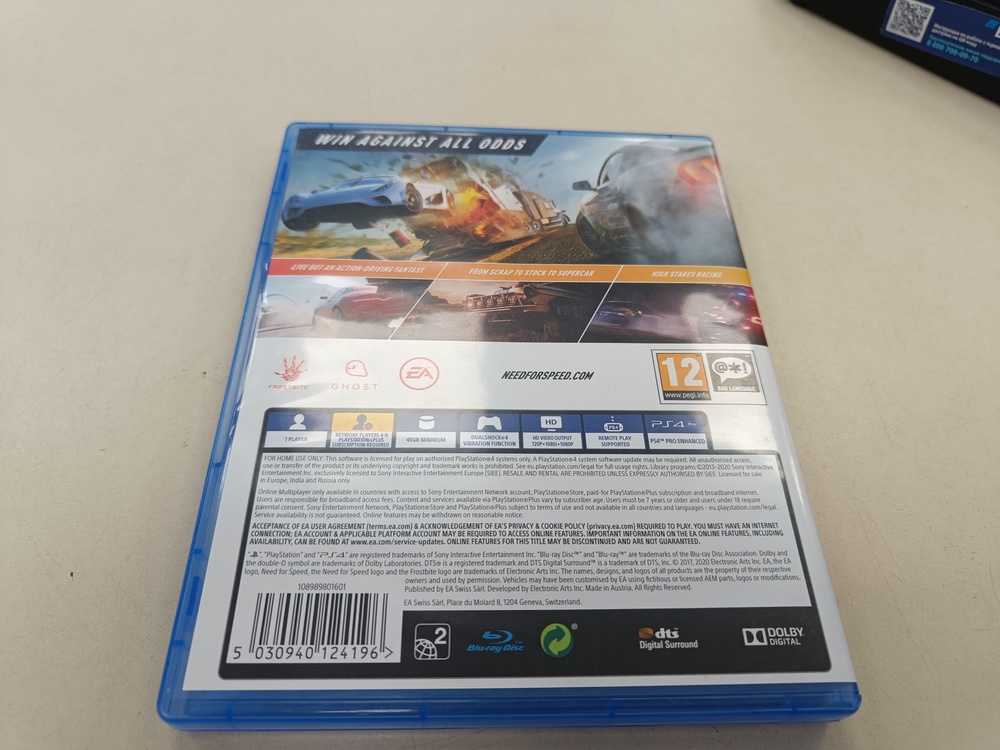 Игра Playstation 4 Need For Speed Payback