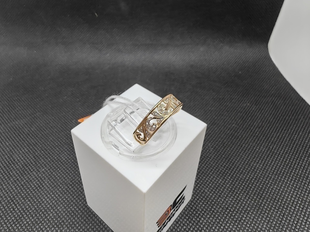 КОЛКМИ585 КОЛЬЦО С КАМНЯМИ (Au 585) КОЛКМИ585 КОЛЬЦО С КАМНЯМИ (Au 585)