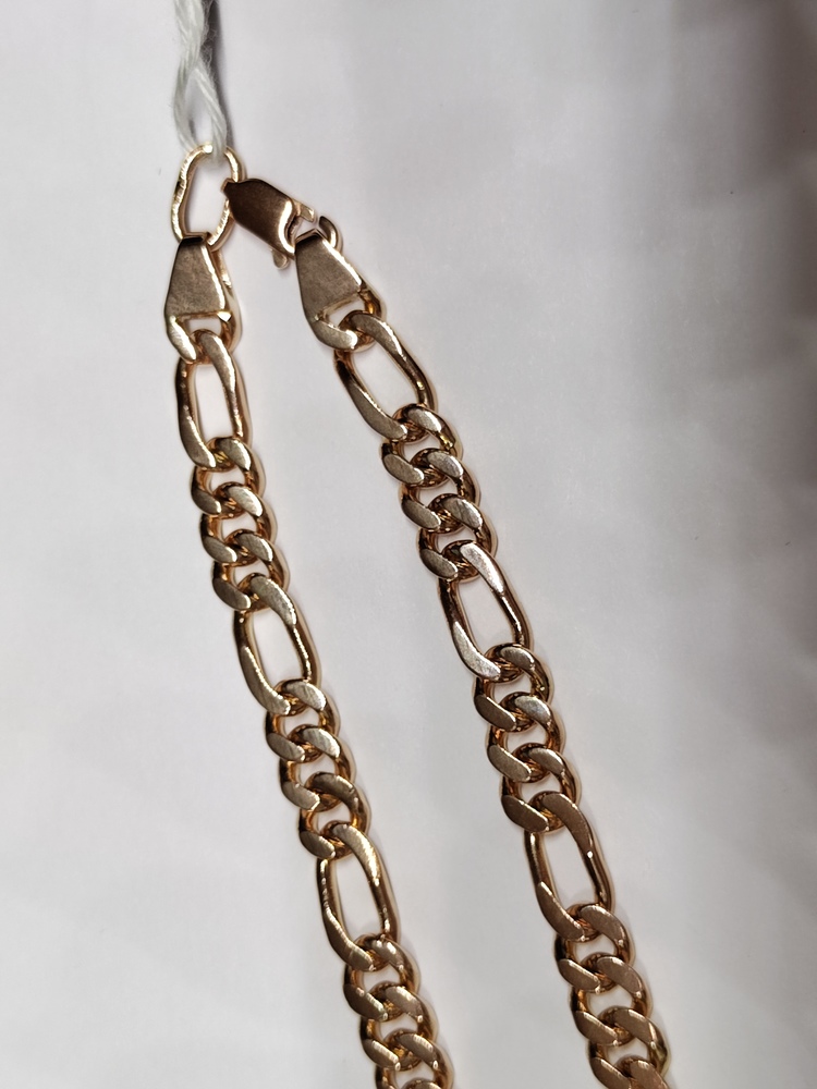 ЦЛФК585 ЦЕПЬ ПОЛНОВЕСНАЯ Фигаро(картье) (Au 585)