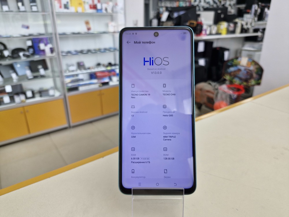 Смартфон Tecno Camon 19 Neo 6/128