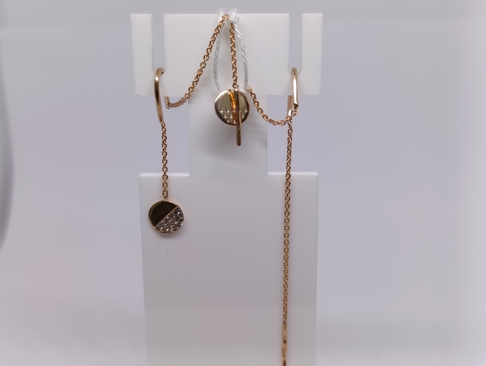 СЕРЬГИ ПРОДЕВКИ (Au 585)