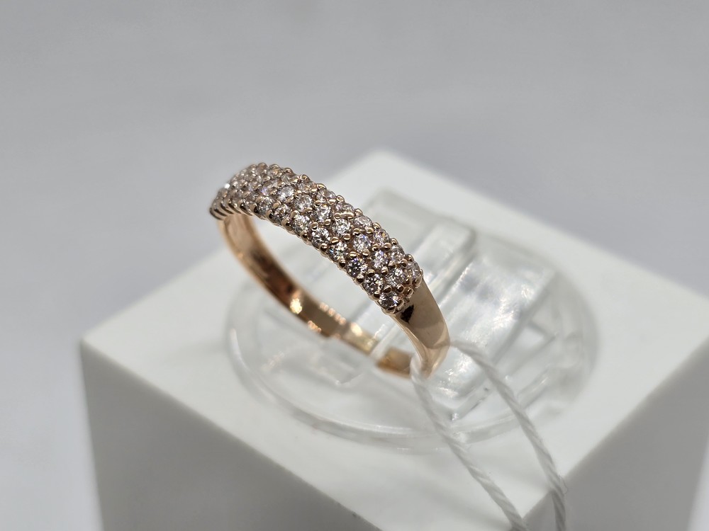 КОЛКМИ585 КОЛЬЦО С КАМНЯМИ (Au 585)