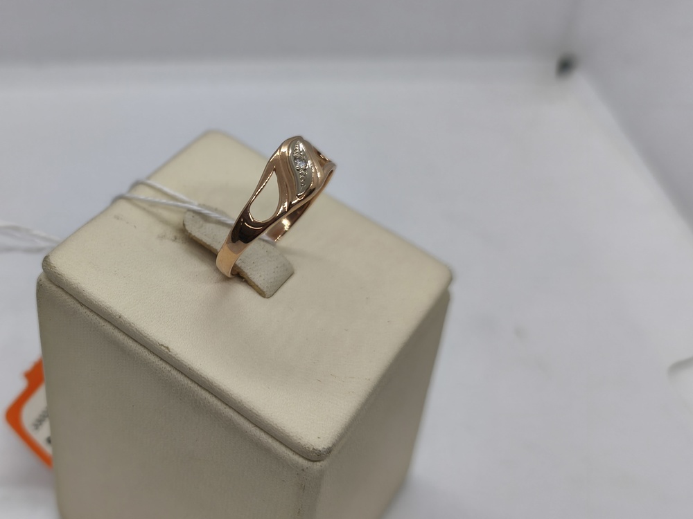 КОЛЬЦО БРИЛЛИАНТ Au 585