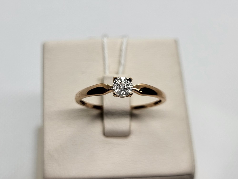 КОЛЬЦО БРИЛЛИАНТ Au 585