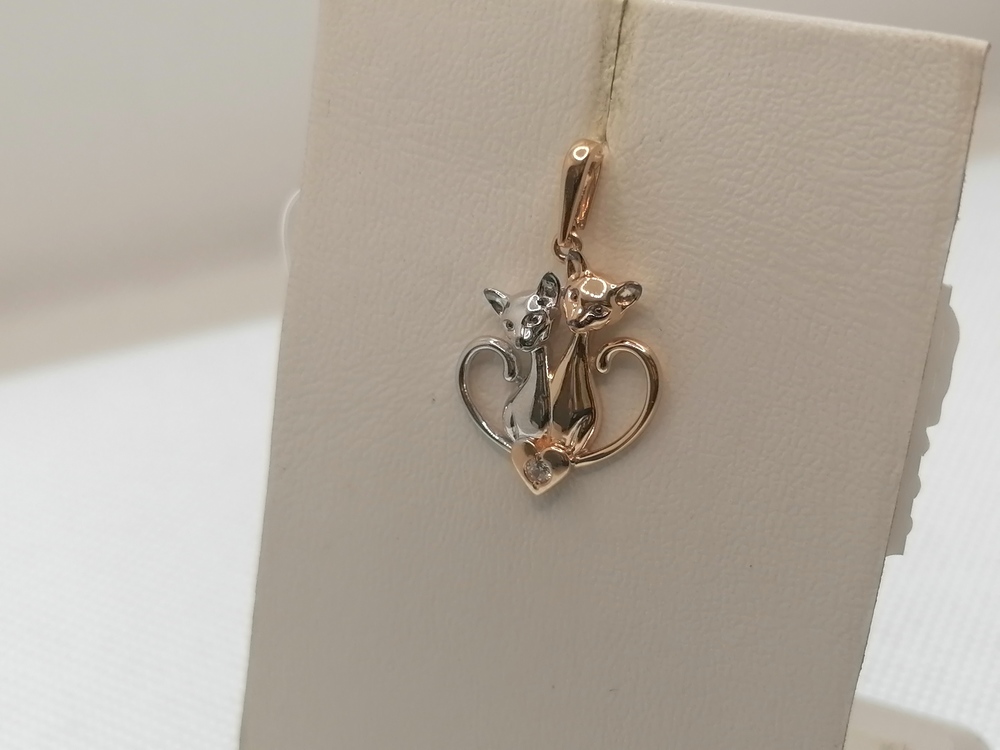 ПОДВЕСКА С КАМНЕМ (Au 585)