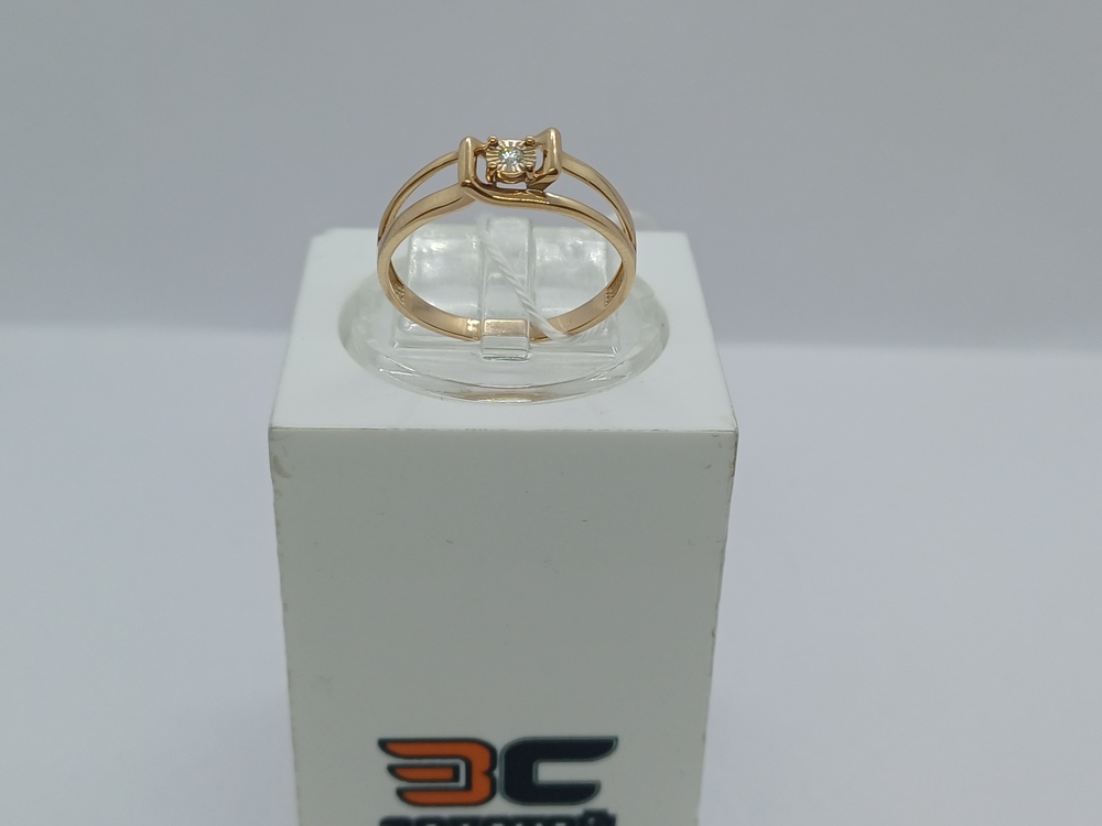КОЛЬЦО БРИЛЛИАНТ Au 585