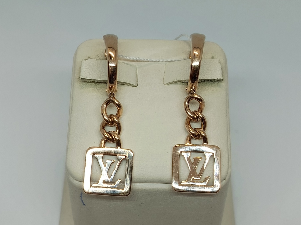 СЕРЬГИ БЕЗ КАМНЯ (Au 585)