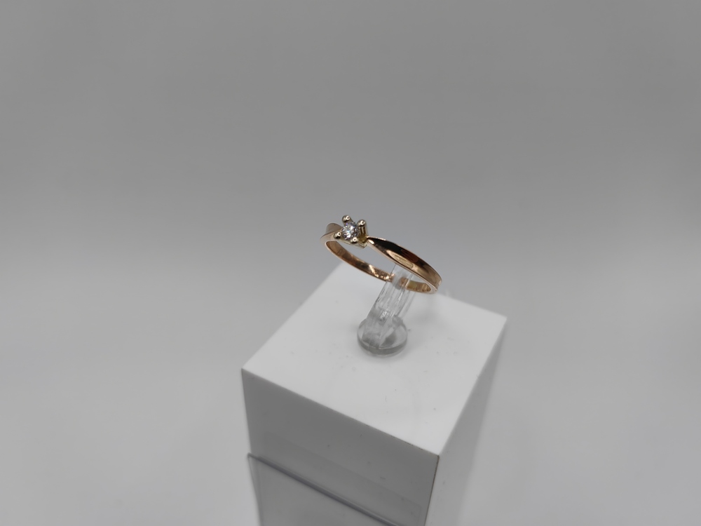 КОЛЬЦО БРИЛЛИАНТ Au 585