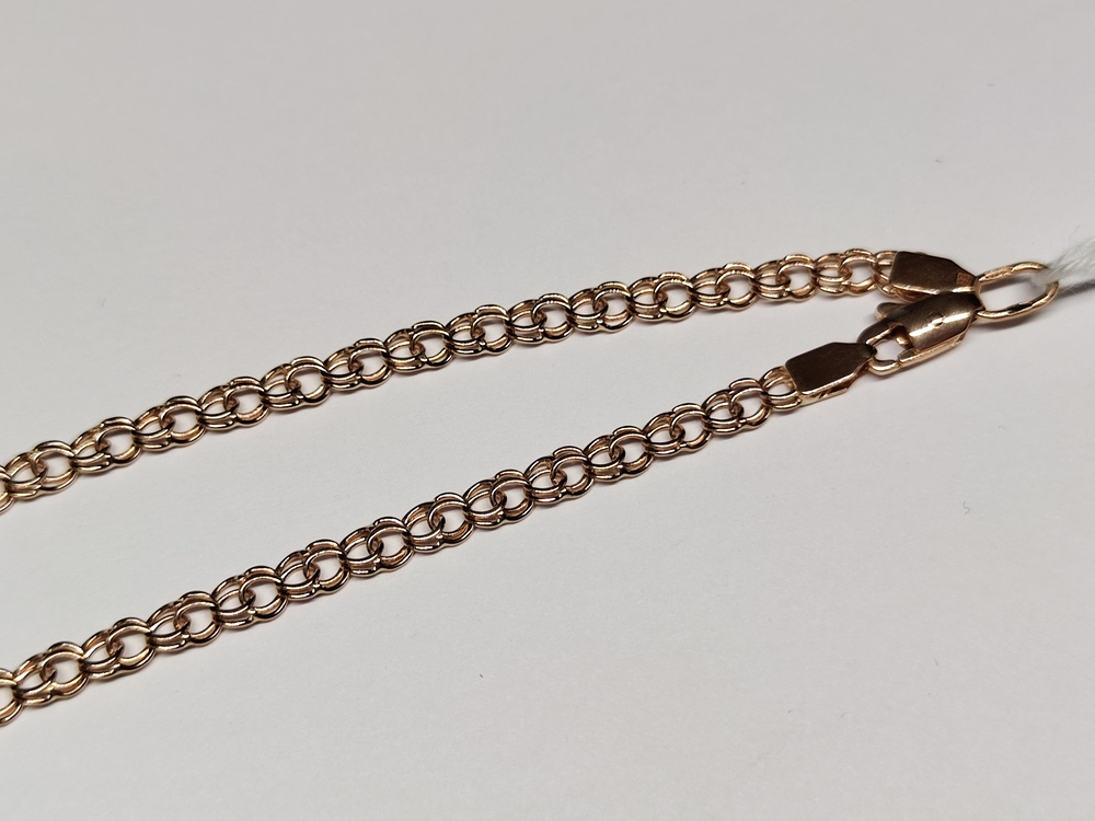 ЦЛБС585 ЦЕПЬ ПОЛНОВЕСНАЯ Бисмарк (Au 585)