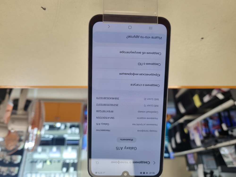Смартфон Samsung Galaxy A15 6/128