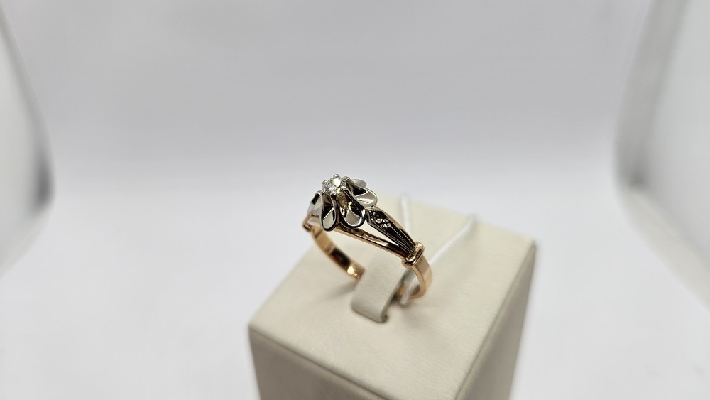 КОЛЬЦО БРИЛЛИАНТ Au 585