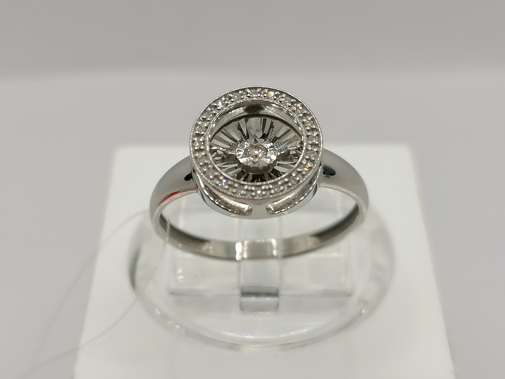 01-12-5478-31-00 КОЛЬЦО БРИЛЛИАНТ (Au 585)