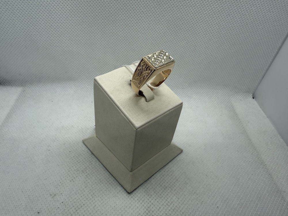 ПЕЧКМИ585 ПЕЧАТКА С КАМНЯМИ (Au 585)