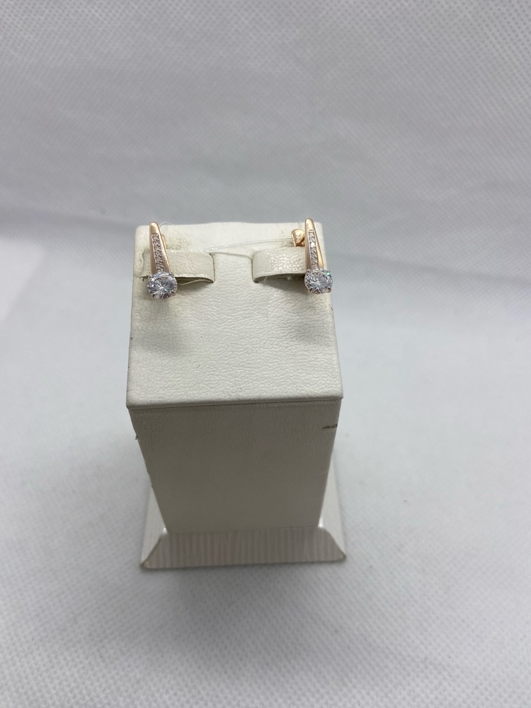 СЕРЬГИ С КАМНЯМИ (Au 585)