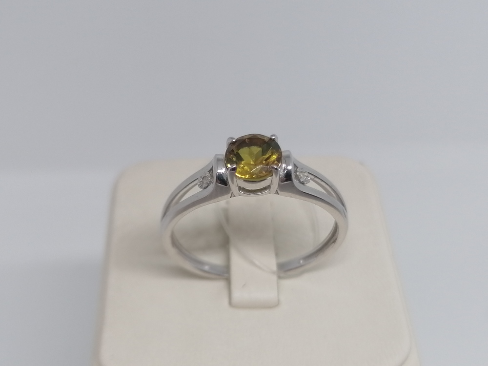 КОЛЬЦО БРИЛЛИАНТ (Ag 925)