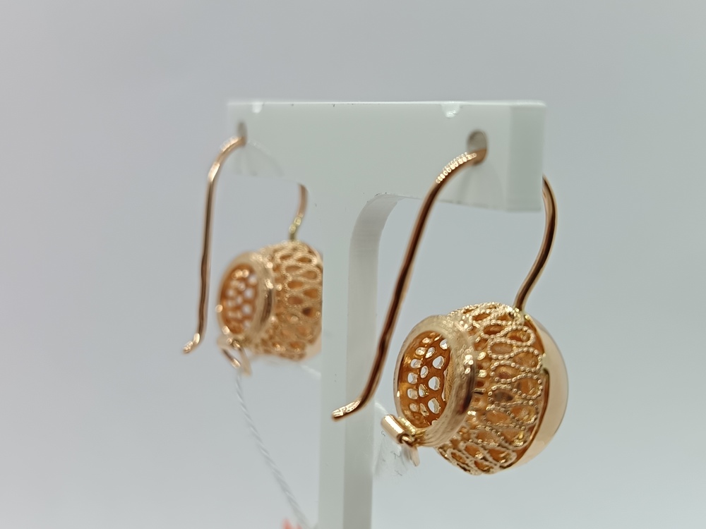 СШР585 СЕРЬГИ ШАРЫ (Au 585)