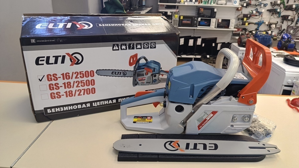Бензопила ELTI GS-16/2500