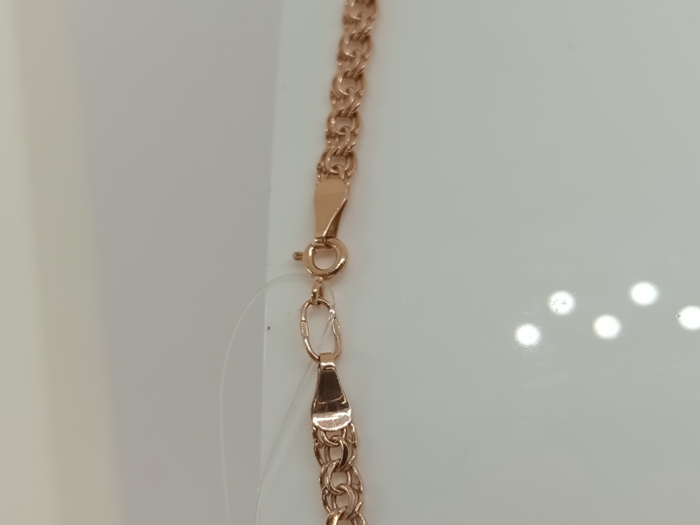 570006022 ЦЕПЬ ПУСТОТЕЛАЯ Бисмарк (Au 585)