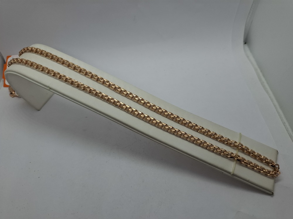 ЦЕПЬ ПОЛНОВЕСНАЯ Бисмарк (Au 585)